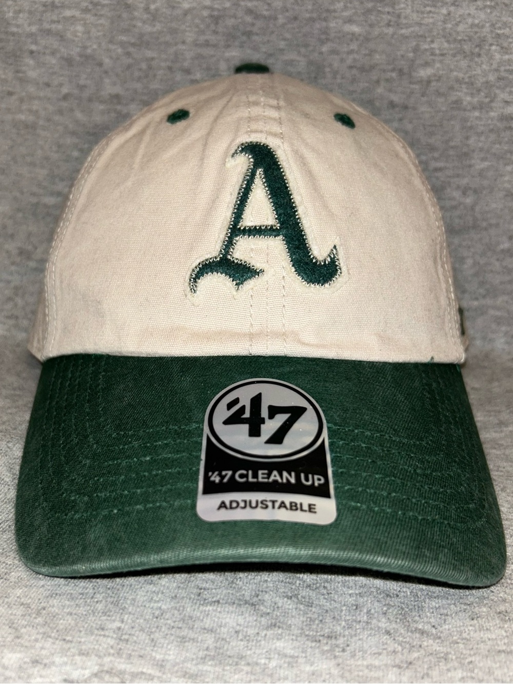 ⚾️🏟️ Oakland Athletics Two-Tone Retro Cooperstown MLB Baseball Hat 🏟️⚾️